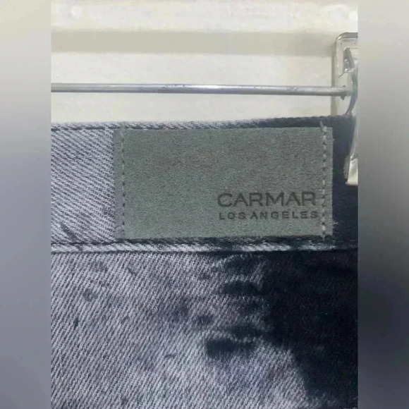 Carmar Beatriz Bleach Denim Skirt Size 28 - Picture 6 of 8